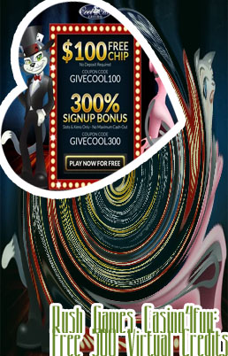 Free casino games no deposit bonus