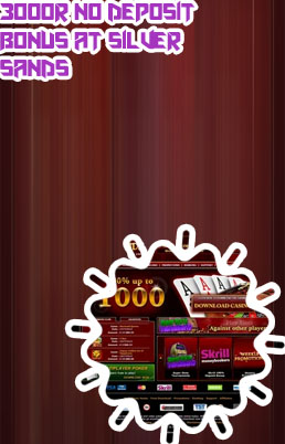 Silversands casino no deposit codes